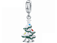 Charm Dije Plata 925 Arbol de Navidad - Miniatura 1