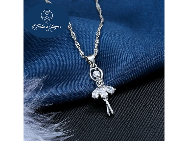 Conjunto Bailarina Plateada 5