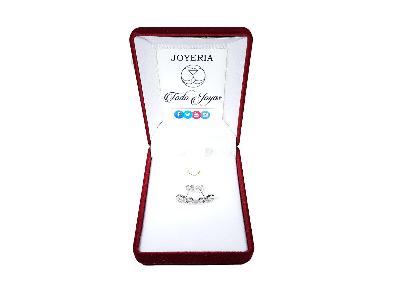 Aros Plata 925 Infinito con Circones 2