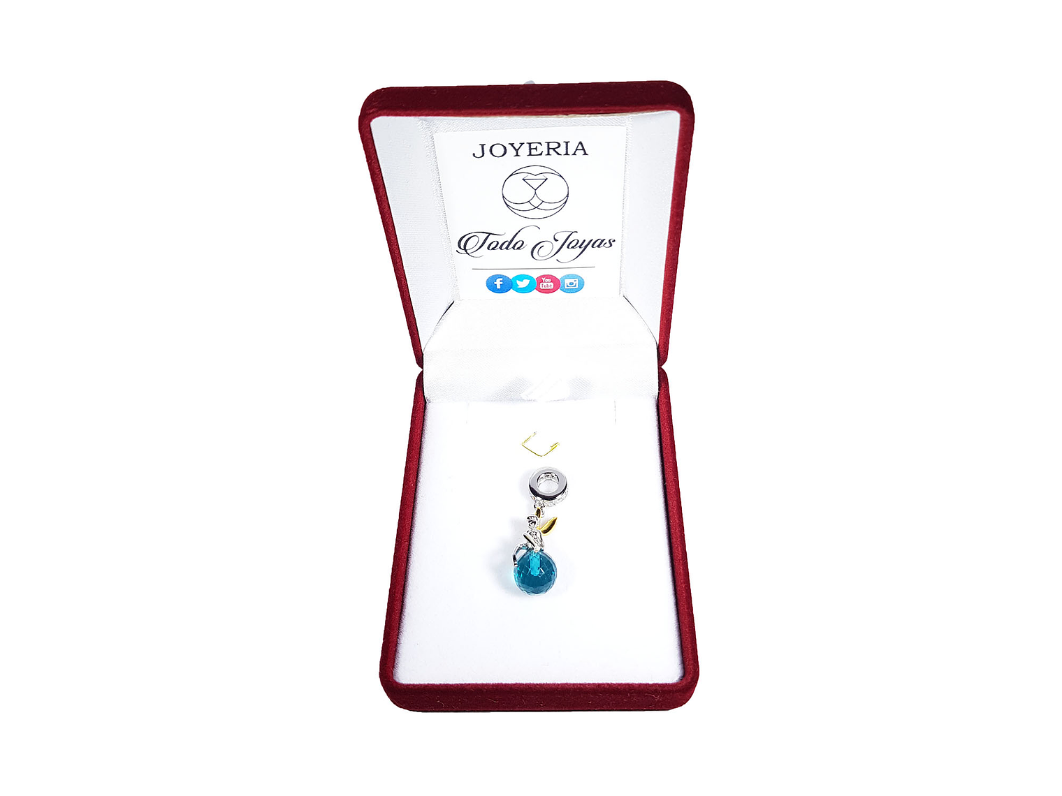 Charm Dije Plata 925 Hada Sobre Bola 2