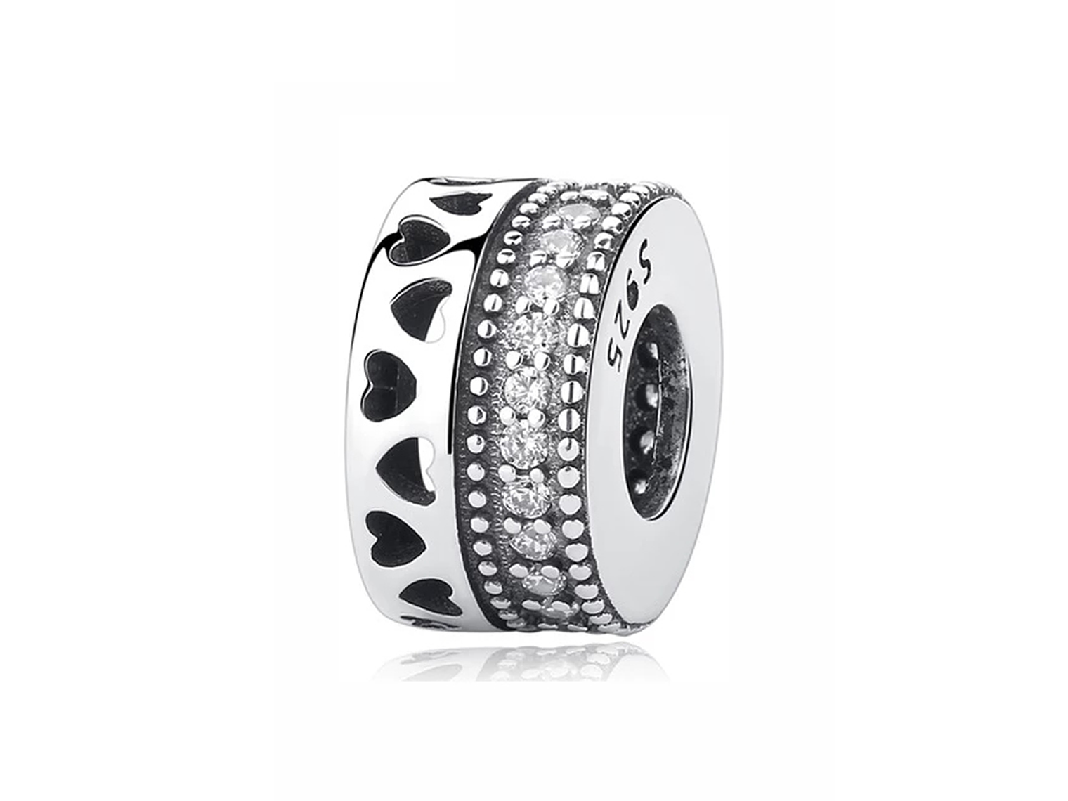 Charm Dije Plata 925 Separador Circular 1