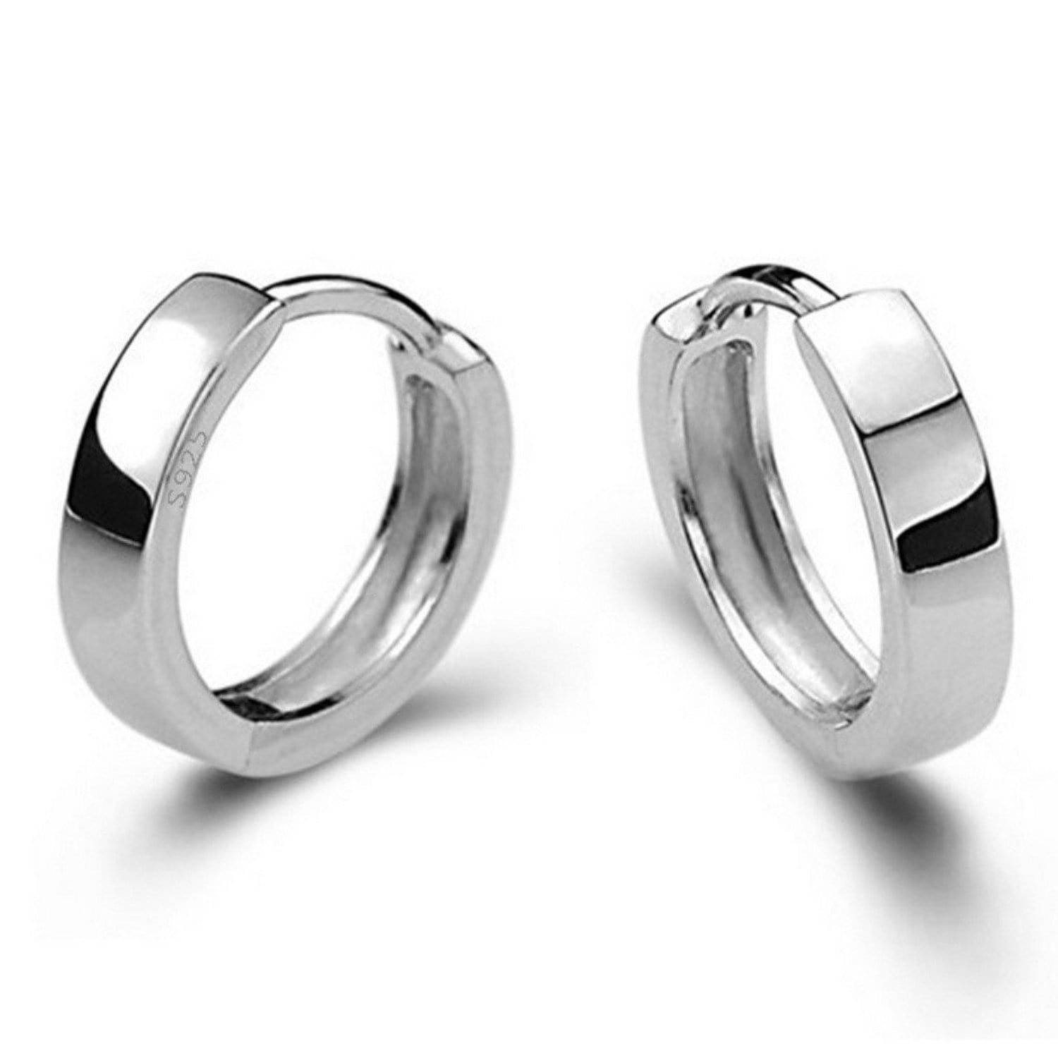 Aros Argolla Plateada 12mm