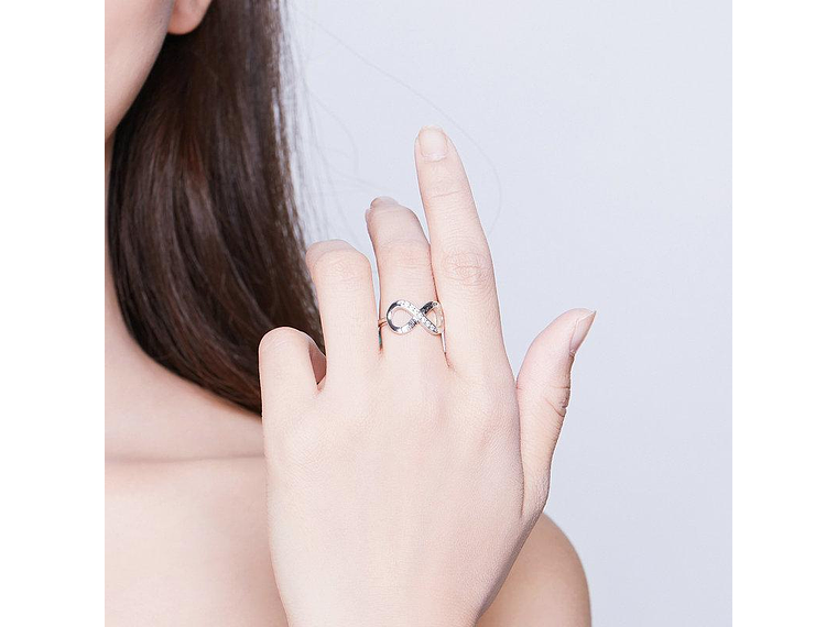 Anillo Plata 925 Infinito Family Ajustable 3