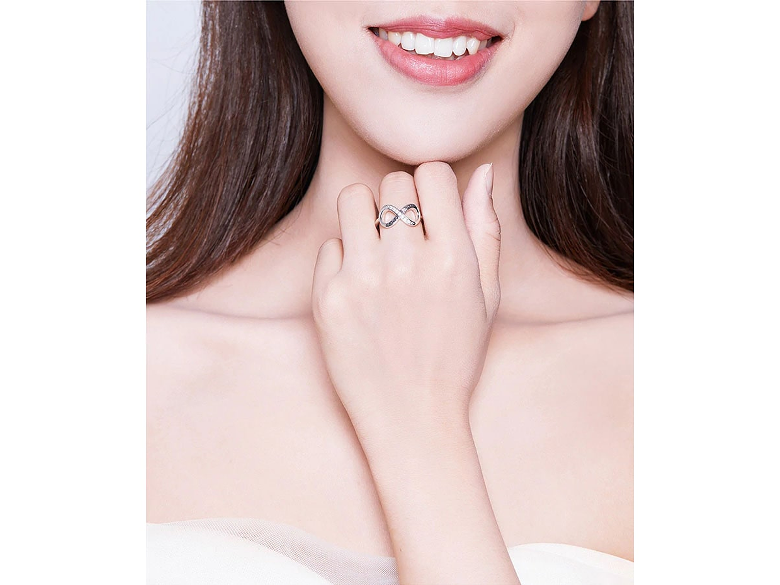 Anillo Plata 925 Infinito Family Ajustable 4