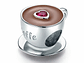 Charm Dije Plata 925 Taza de cafe - Miniatura 1