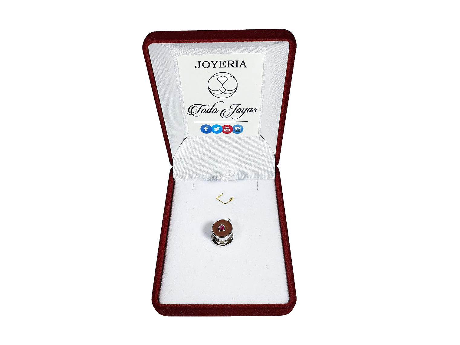 Charm Dije Plata 925 Taza de cafe 2