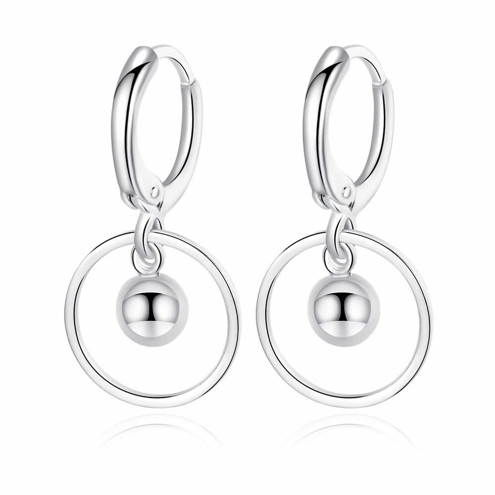 Aros argollas anita plateado