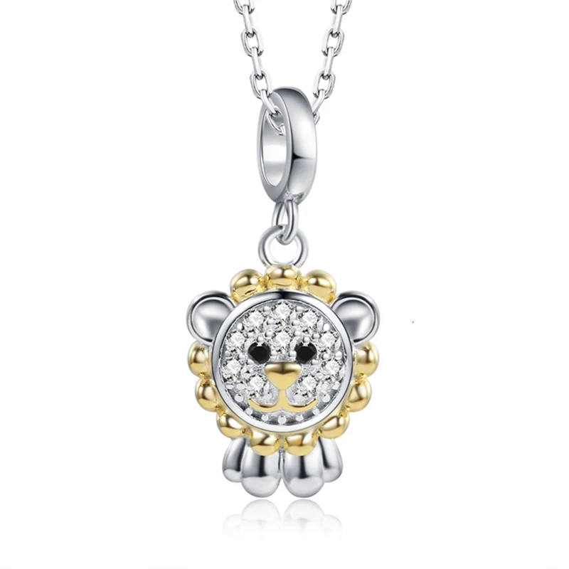 Collar Plata 925 Rey Leon