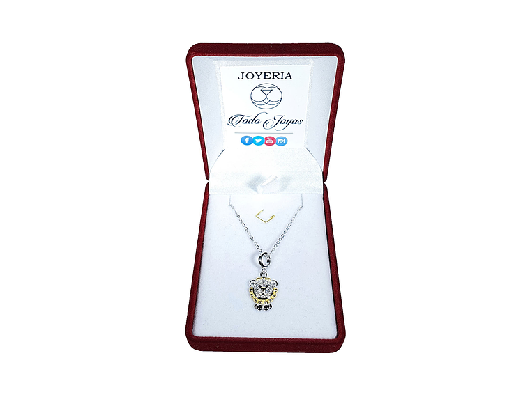 Collar Plata 925 Rey Leon 2