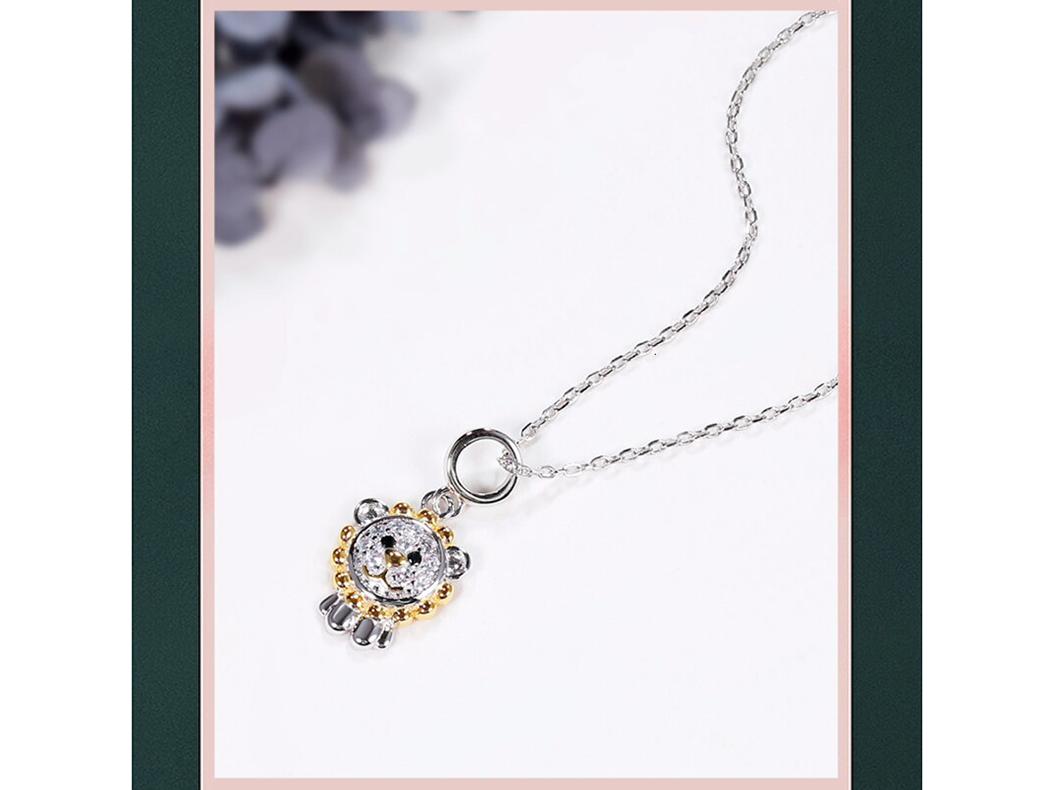 Collar Plata 925 Rey Leon 5