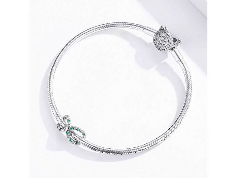 Charm Dije Plata 925 Infinto Serpiente 3