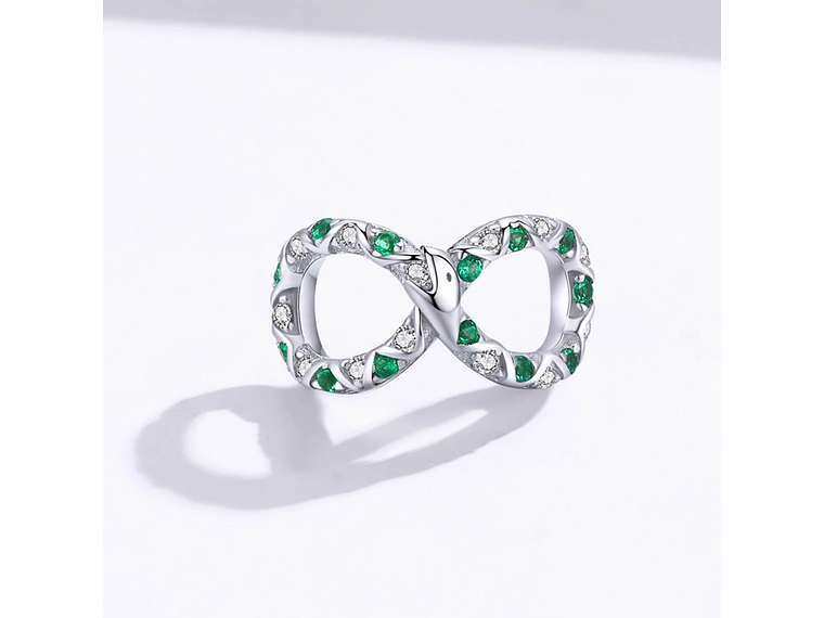 Charm Dije Plata 925 Infinto Serpiente 5