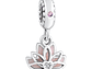 Charm Dije Plata 925 Flor de Loto - Miniatura 1