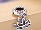 Charm Dije Plata 925 Flor de Loto - Miniatura 3