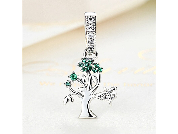 Charm Dije Plata 925 Arbol 690 4