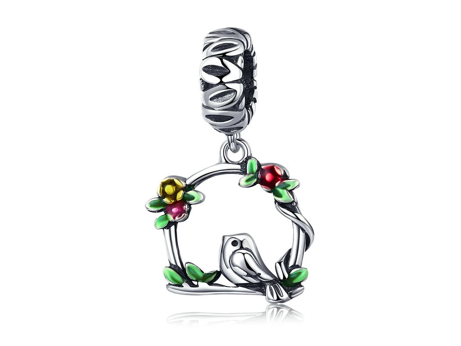 Charm Dije Plata 925 Ave Primavera Arco 1