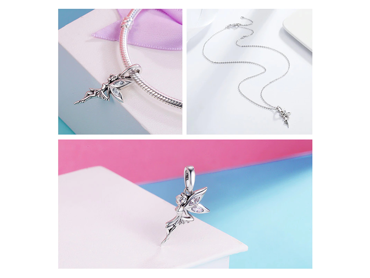 Collar Plata 925 Hada Plateada 3