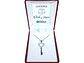 Collar Llave Corazon Circones Plateado - Miniatura 2