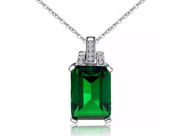 Collar Cristal Verde Circones 1