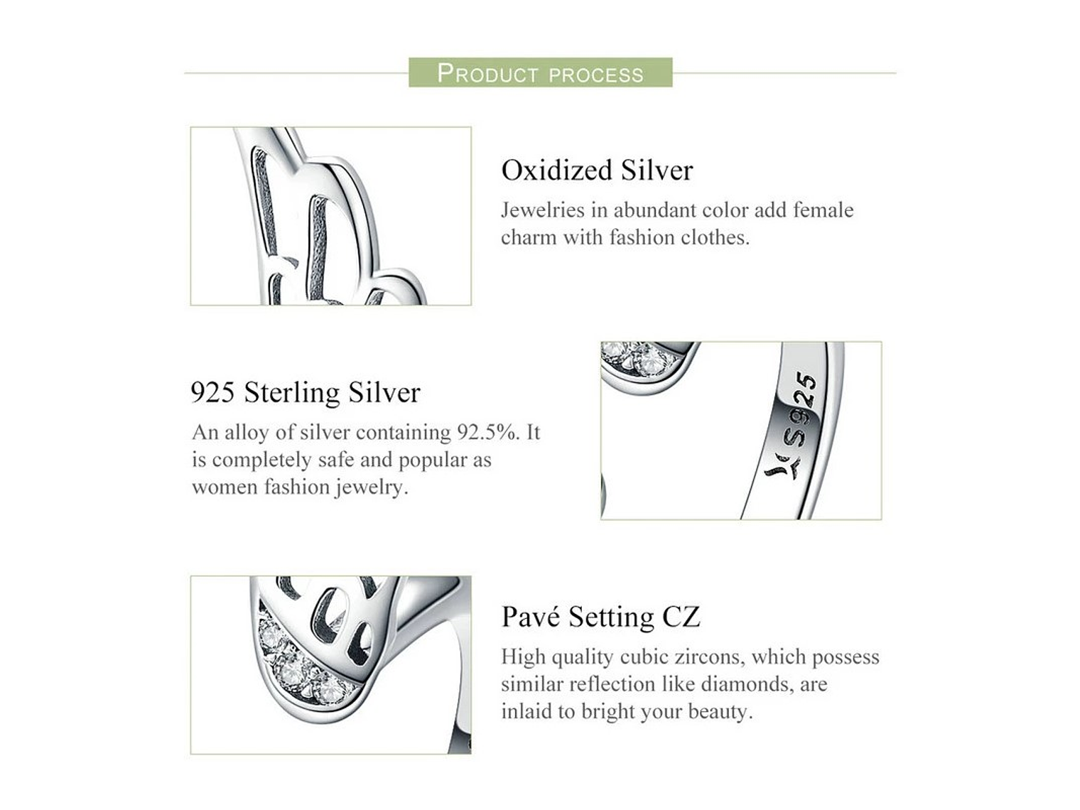 Anillo Plata 925 Alas de Angel 5