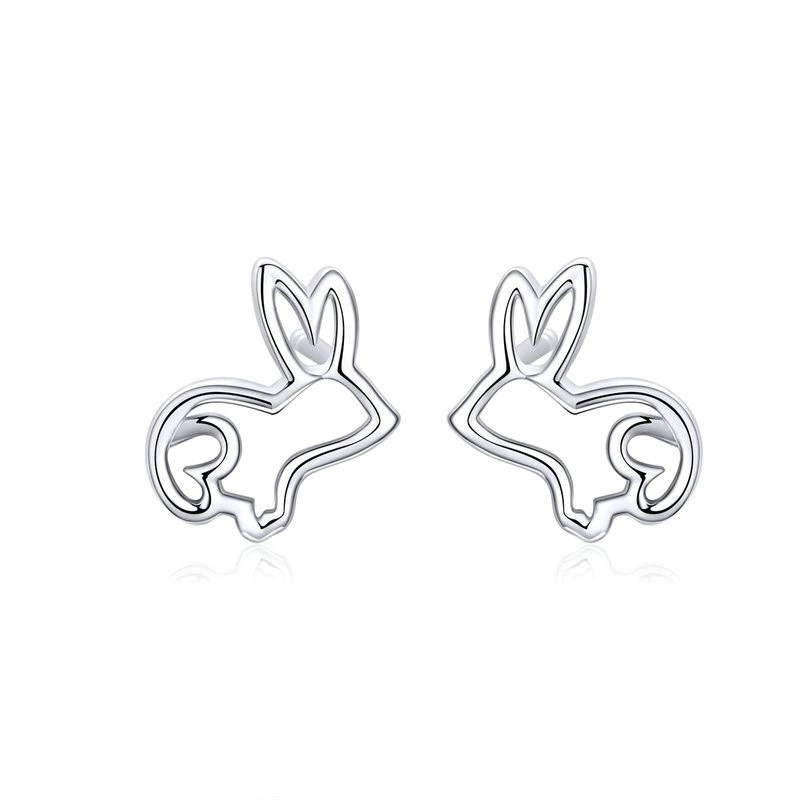 Aros Plata 925 Conejo
