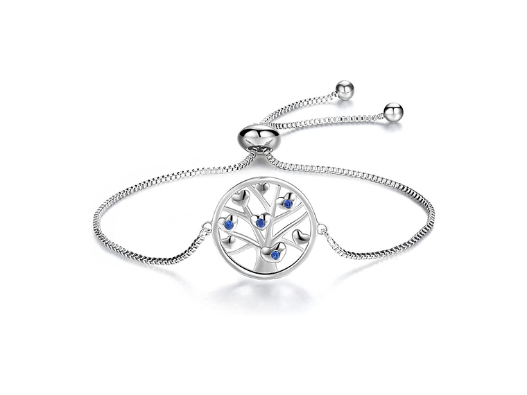 Pulsera Arbol de La vida Circones Plateada 1