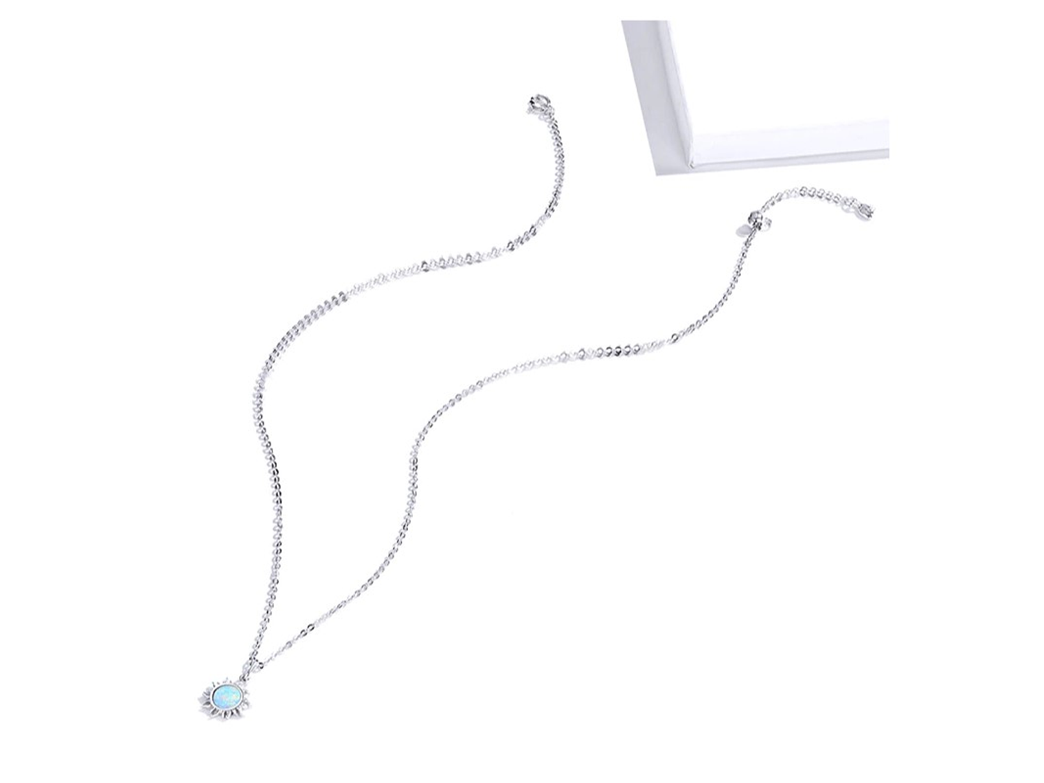 Collar Plata 925 Sol de Opalo 4