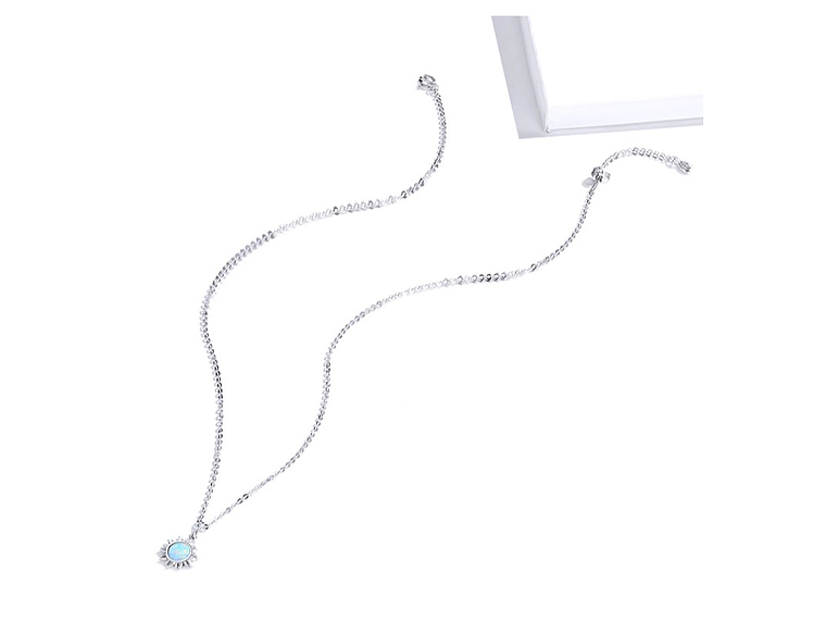 Collar Plata 925 Sol de Opalo 4