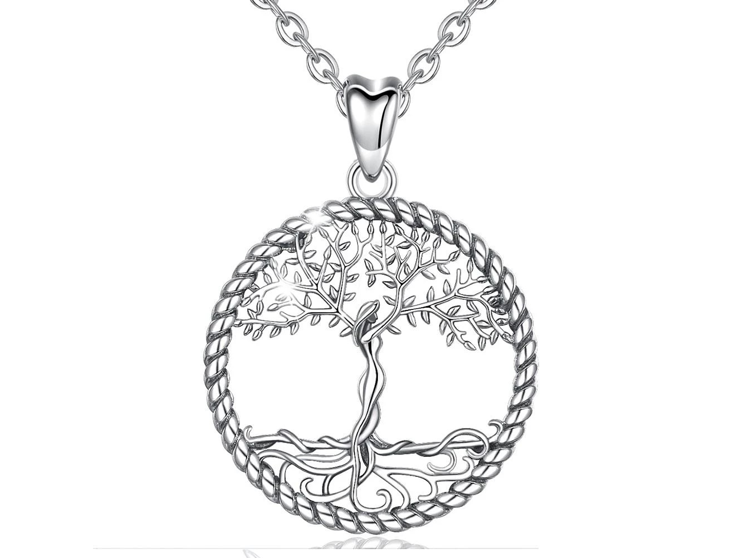 Collar Plata 925 Arbol de la Vida Tree 1
