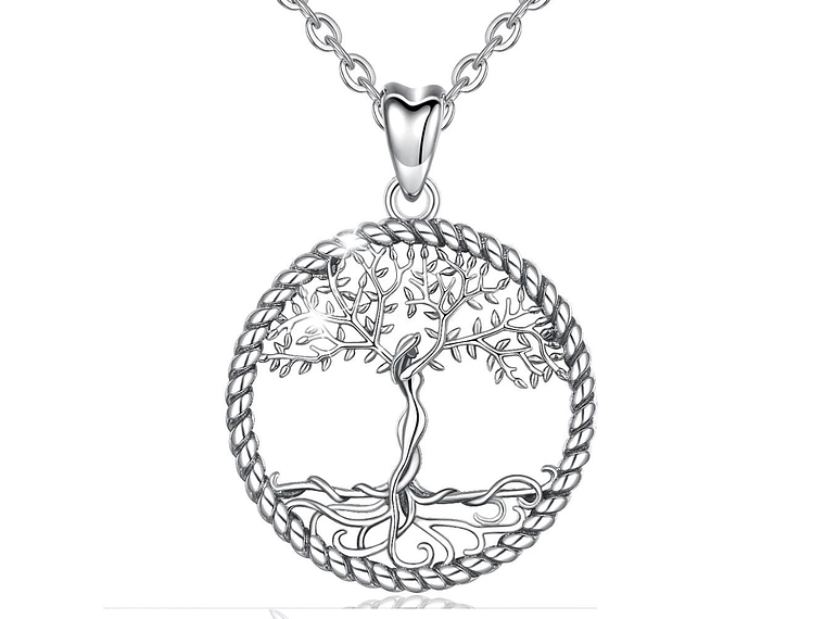 Collar Plata 925 Arbol de la Vida Tree 1