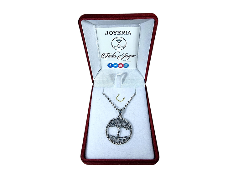 Collar Plata 925 Arbol de la Vida Tree 2