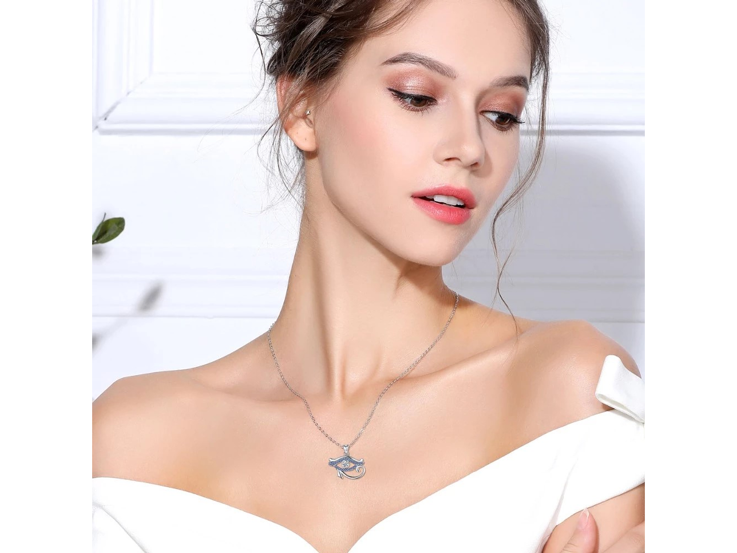 Collar Plata 925 Ojo de Horus 5