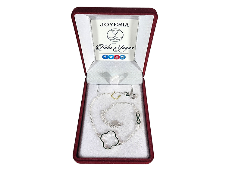 Pulsera Plata 925 Cruz Infinito 2