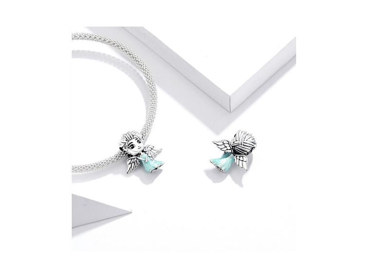Charm Dije Plata 925 Hada de Hielo 3