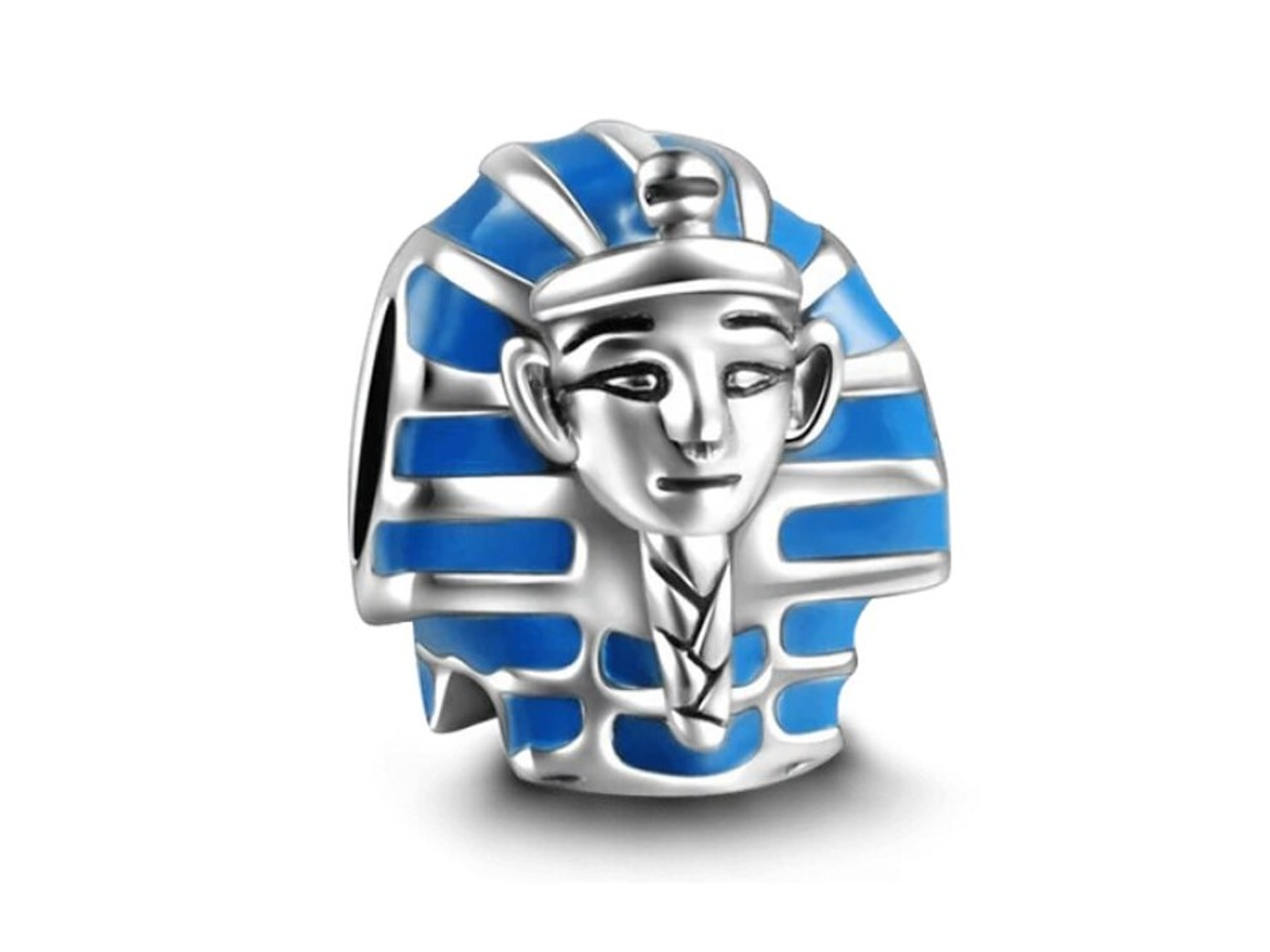 Charm Dije Plata 925 Faraon Egipcio 1