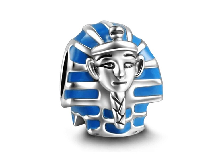Charm Dije Plata 925 Faraon Egipcio 1