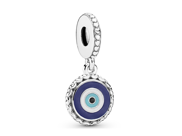 Charm Dije Plata 925 Colgante Ojo Turco 1