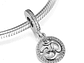 Charm Dije Plata 925 Colgante Om Yoga - Miniatura 3