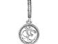 Charm Dije Plata 925 Colgante Om Yoga - Miniatura 4
