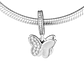 Charm Dije Plata 925 Colgante Mariposa Silver  - Miniatura 2