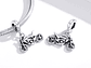 Charm Dije Plata 925 Colgante Moto Naked - Miniatura 2