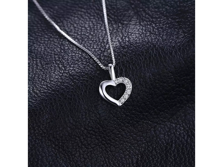 Collar Plata 925 Mini Corazon  5