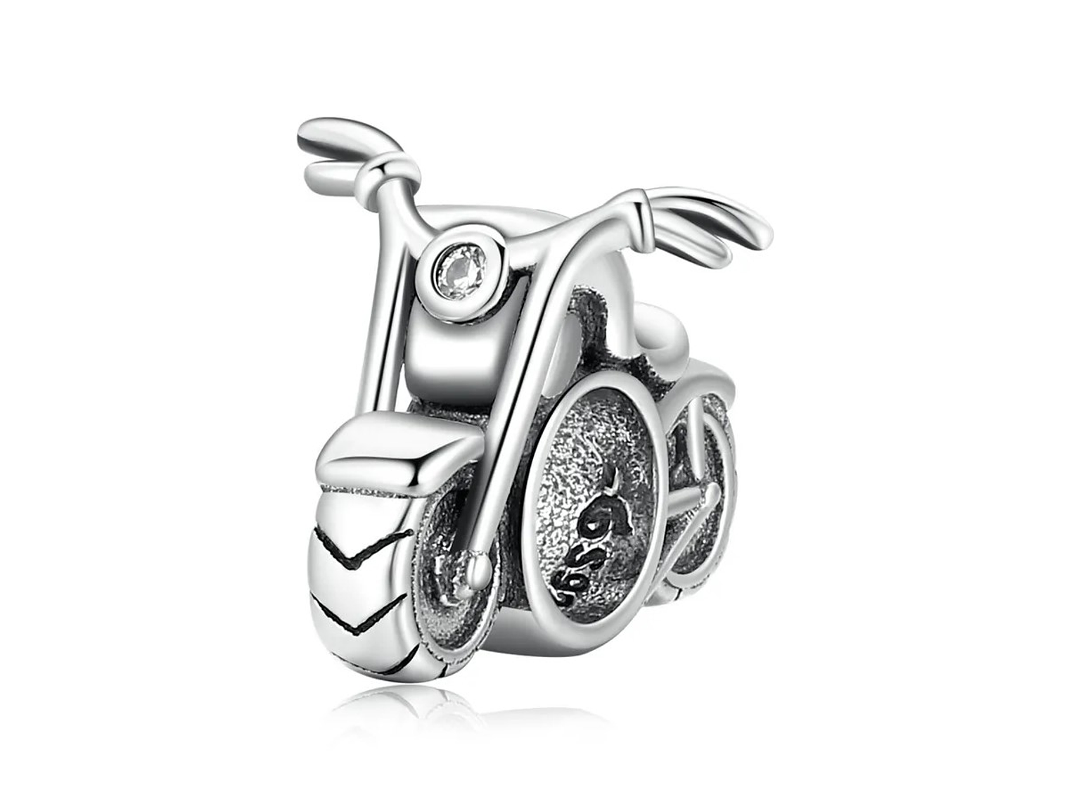 Charm Dije Plata 925 Moto Clasica 1