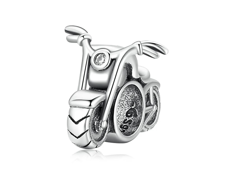 Charm Dije Plata 925 Moto Clasica 1