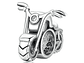 Charm Dije Plata 925 Moto Clasica - Miniatura 1