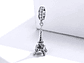 Charm Dije Plata 925 Torre Eiffel Circones  - Miniatura 4