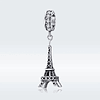 Charm Dije Plata 925 Torre Eiffel Circones 