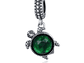 Charm Dije Plata 925 Tortuga Verde - Miniatura 1