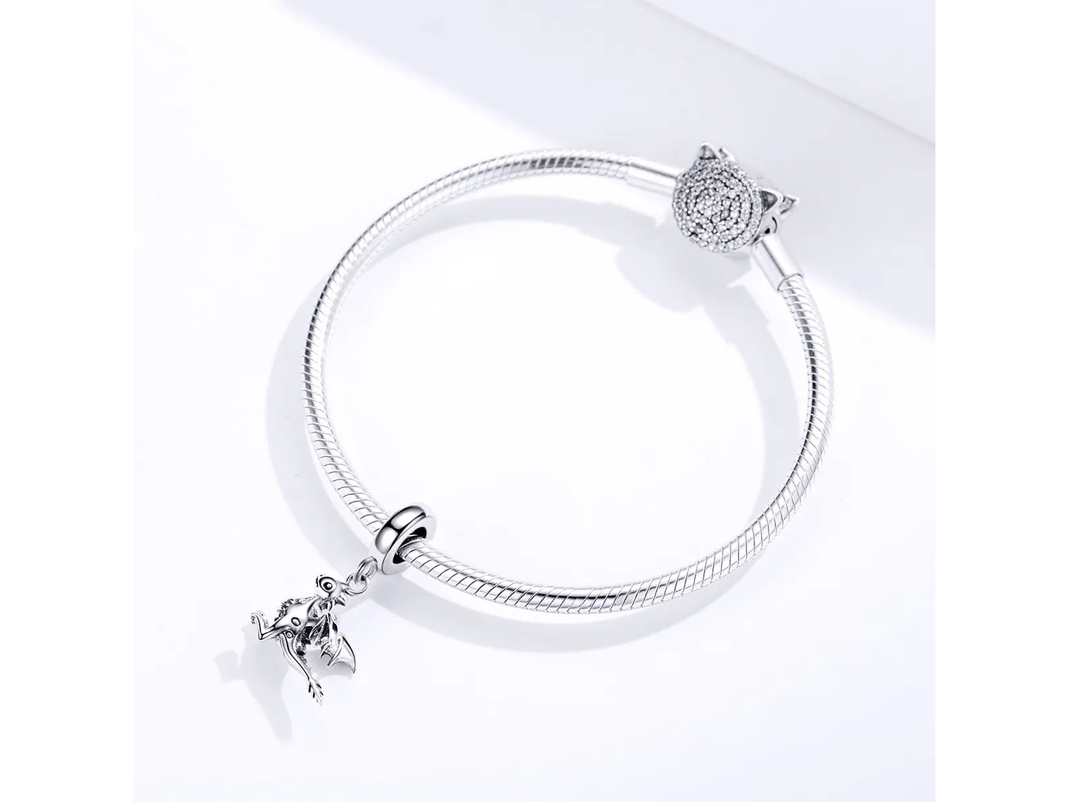 Charm Dije Plata 925 Dragon Silver  2