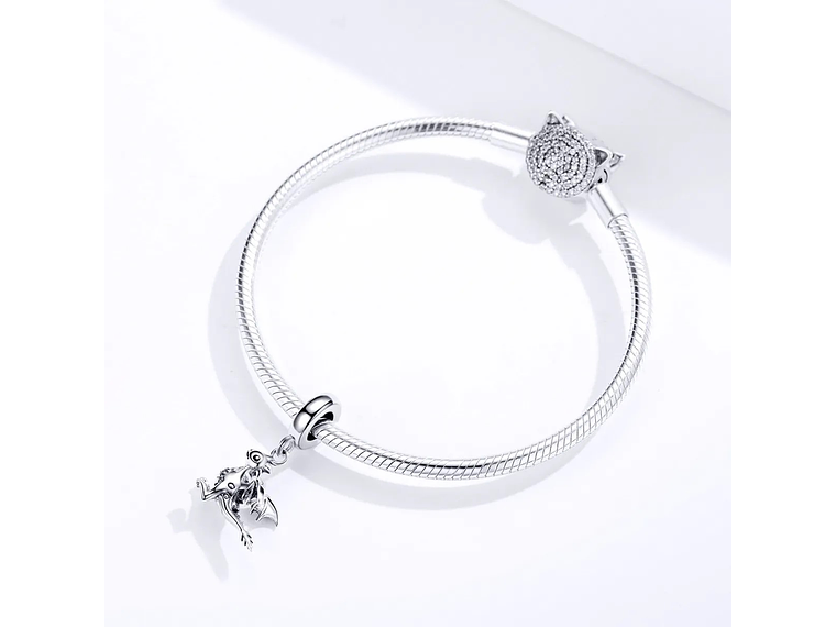 Charm Dije Plata 925 Dragon Silver  2